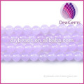 Wholesale10mm light purple jade round beads